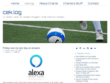 Tablet Screenshot of ceklog.kindel.com